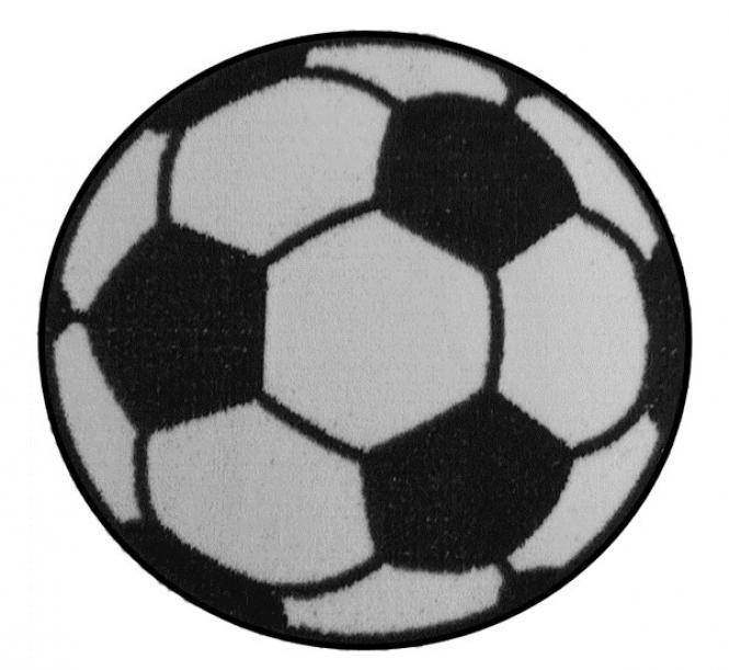 Swiss item fax Futis -matto, musta/valkoinen 80cm | MeTrade
